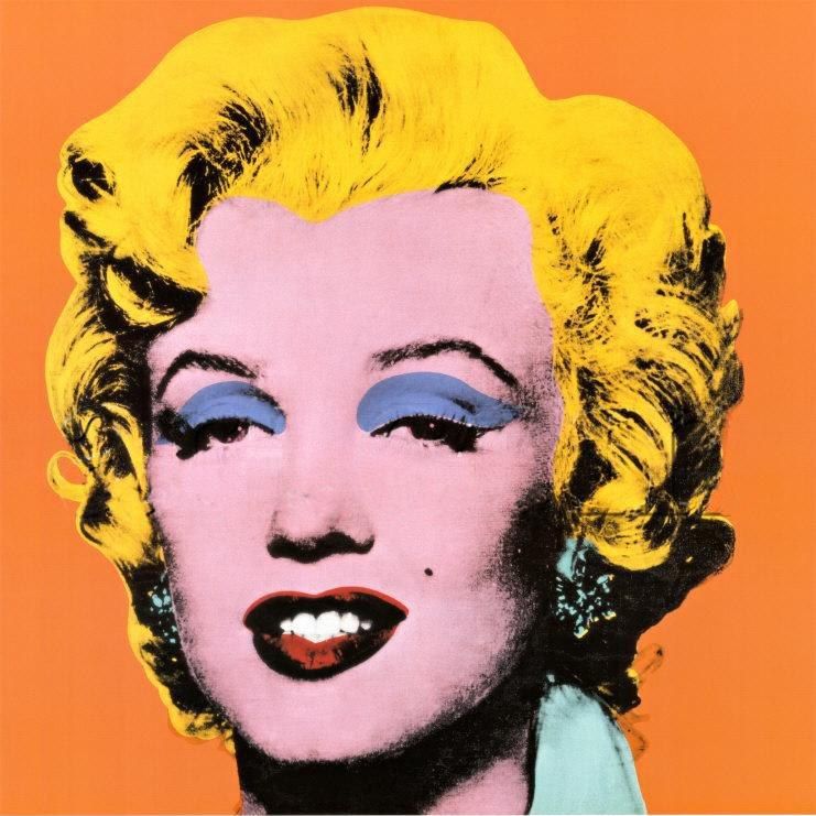 Andy Warhol Shot Orange Marilyn 1964